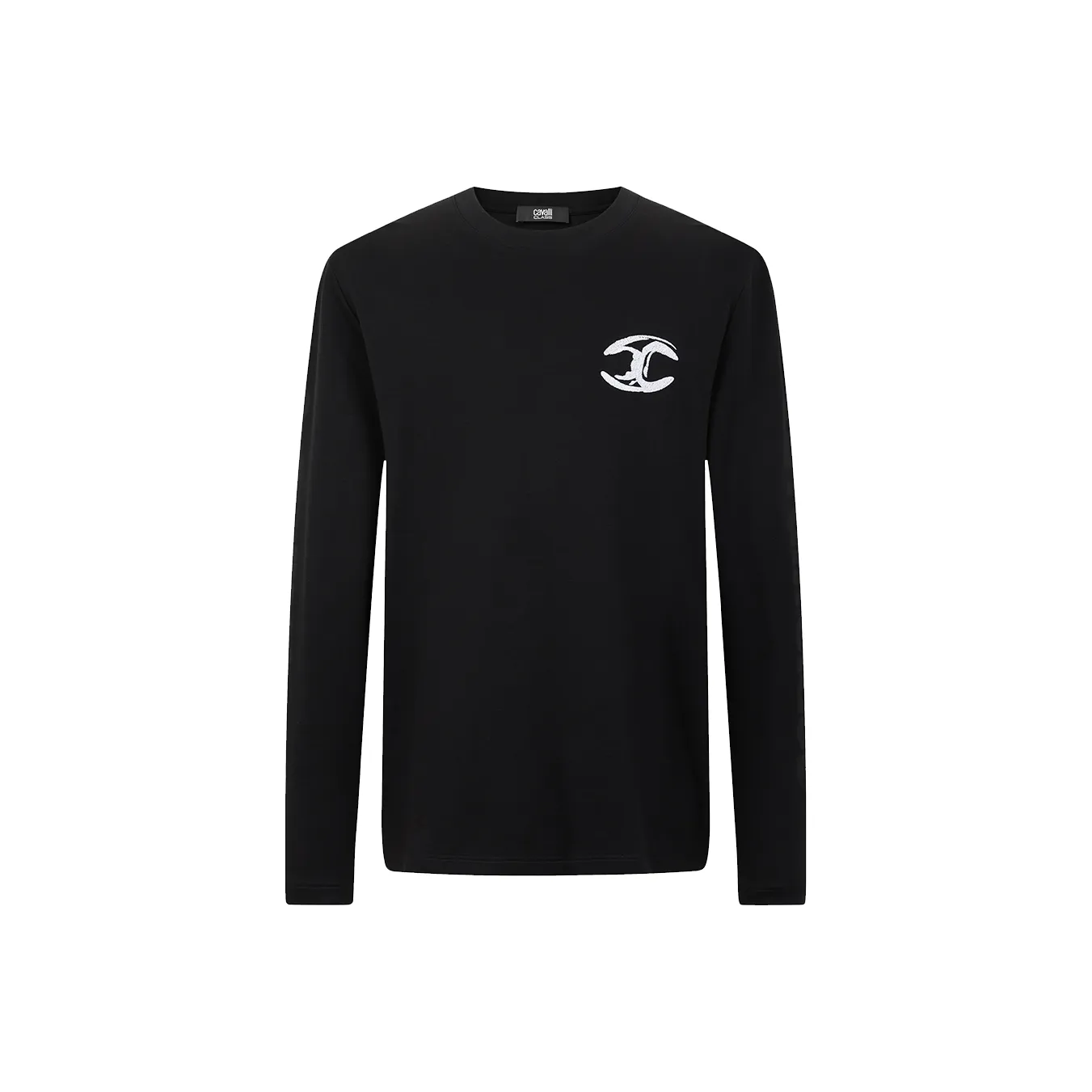 Cavalli Class T Рубашка Мужская Черная