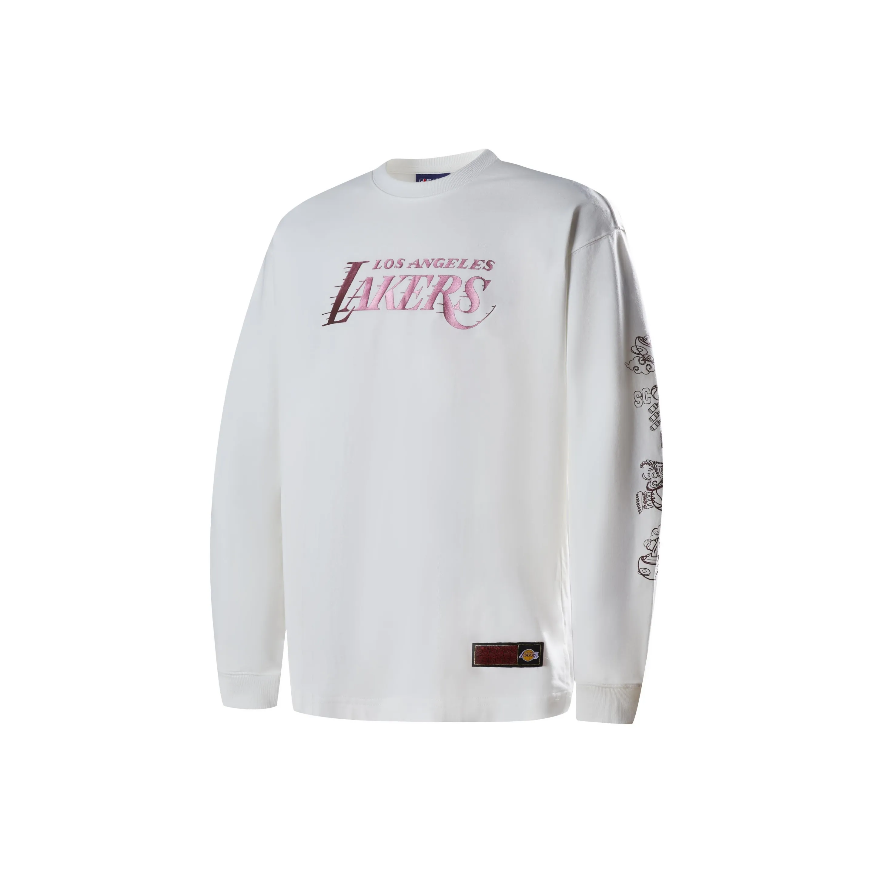 NBA Los Angeles Lakers T-Shirt Унисекс Экрю