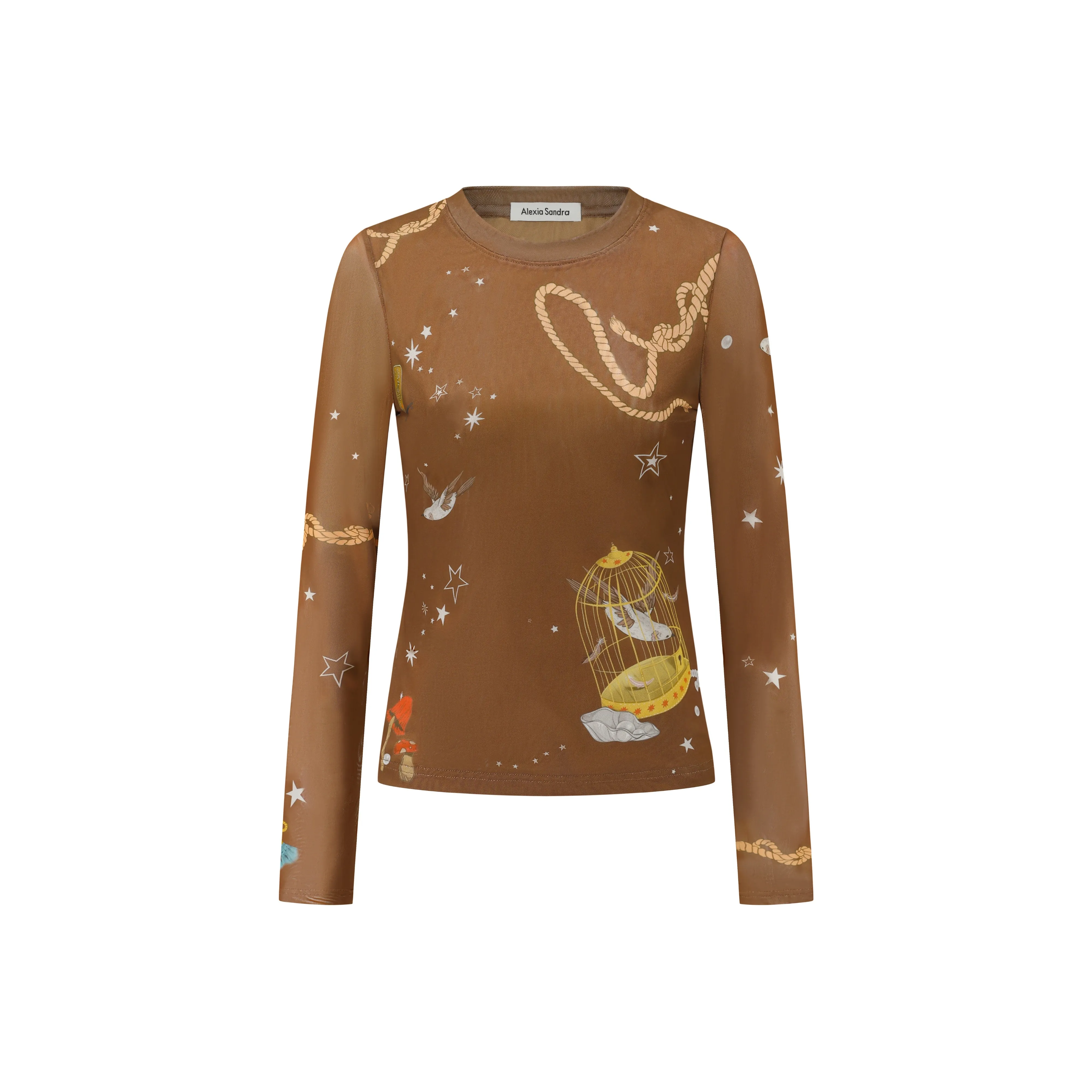 Alexia Sandra T-Shirt Унисекс Коричневый