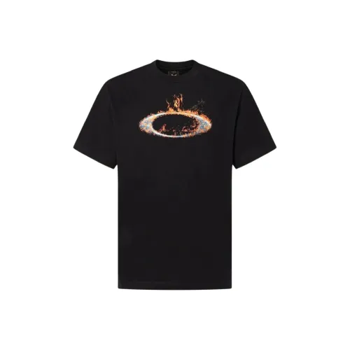 Oakley Черная Унисекс Футболка