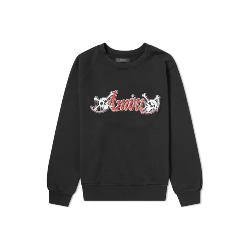 AMIRI Черный Мужские Свитшоты
