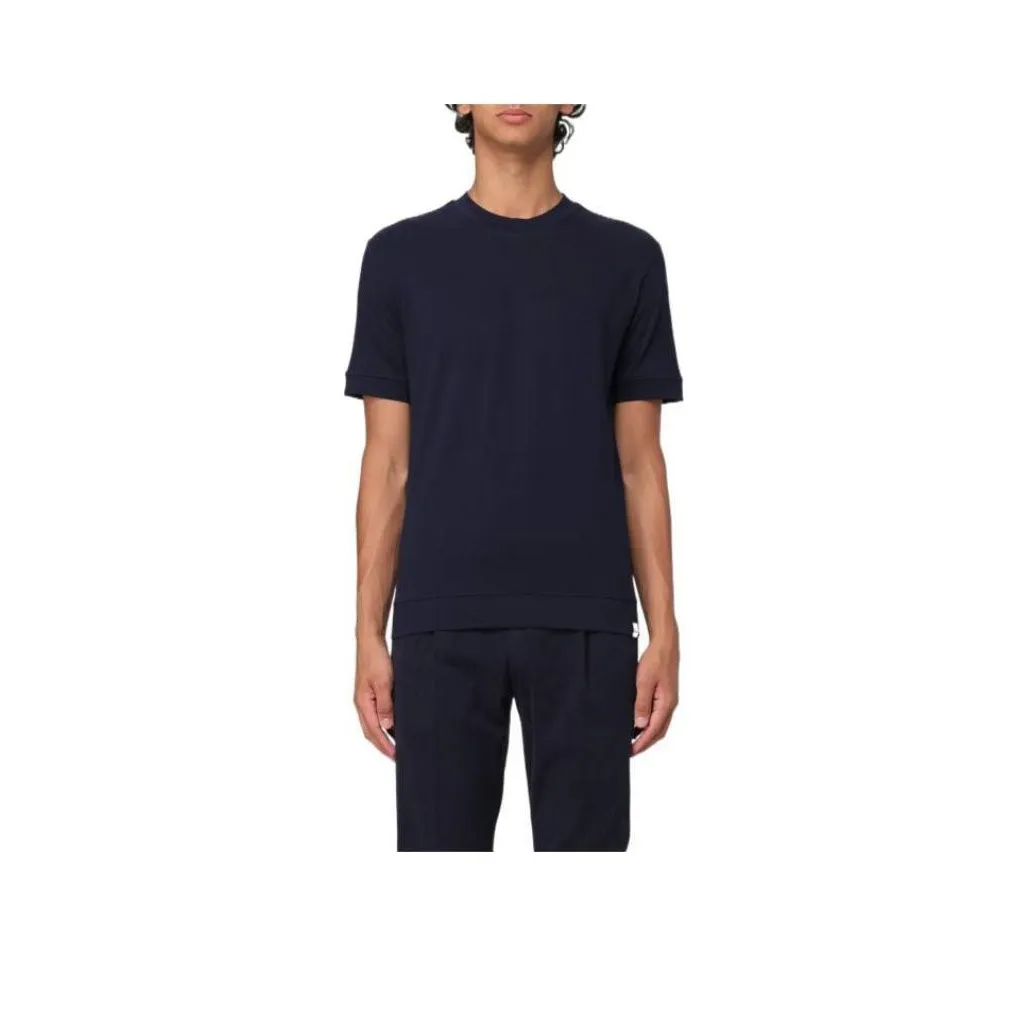 PAOLO PECORA MILANO T-Shirts Men Marine Blue