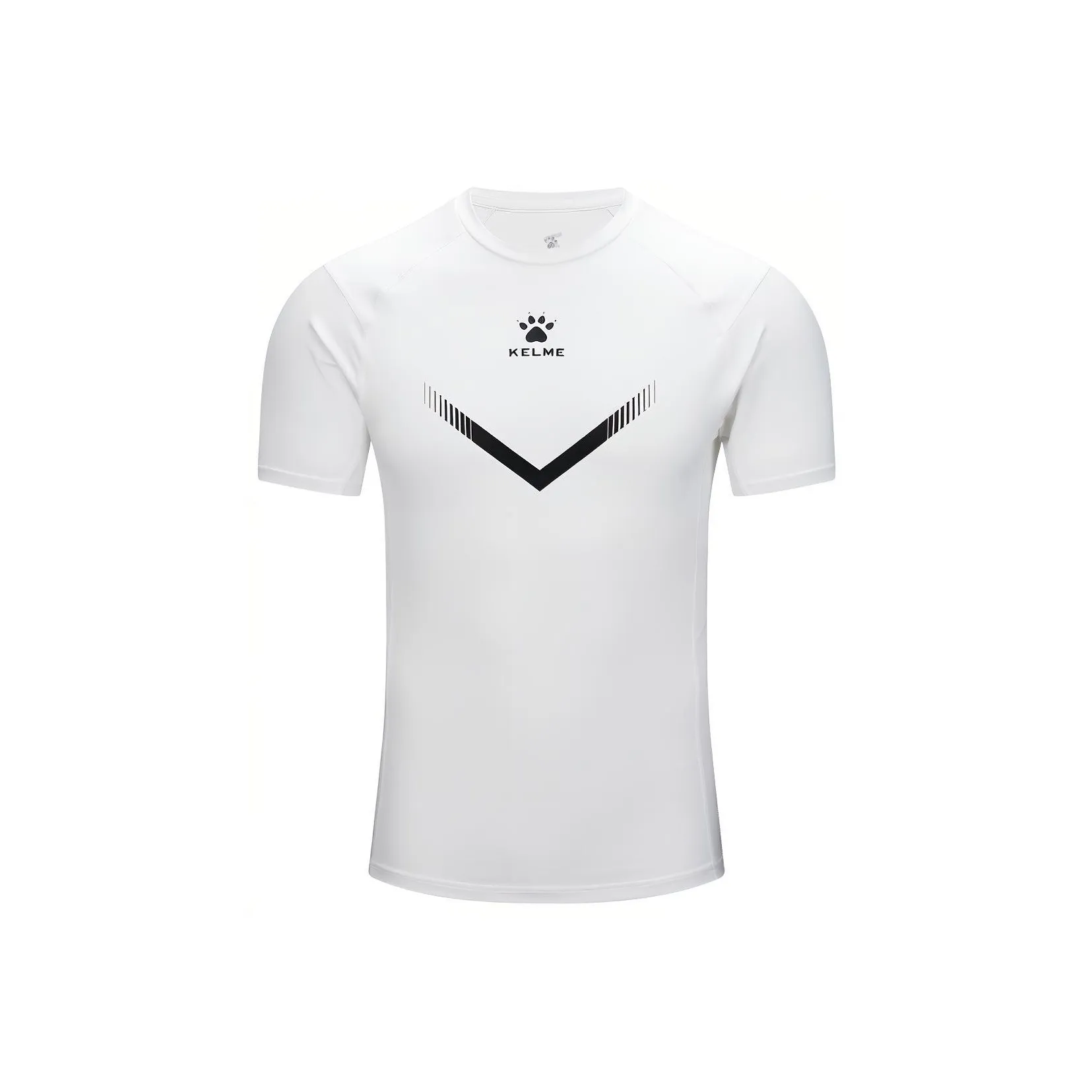 KELME Спортивная футболка с круглым вырезом мужская серая