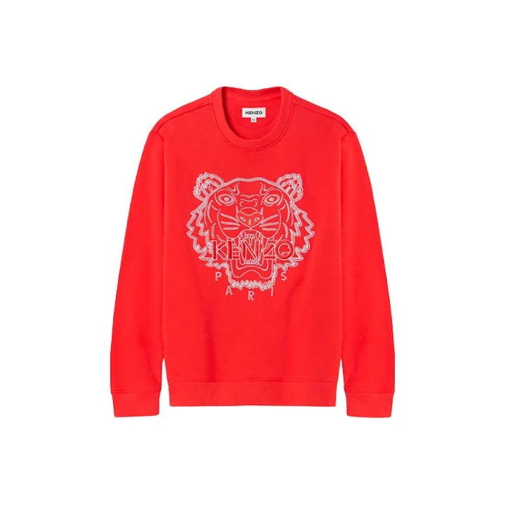 KENZO Red Men's Sweatshirts KENZO Красный Мужские Толстовки