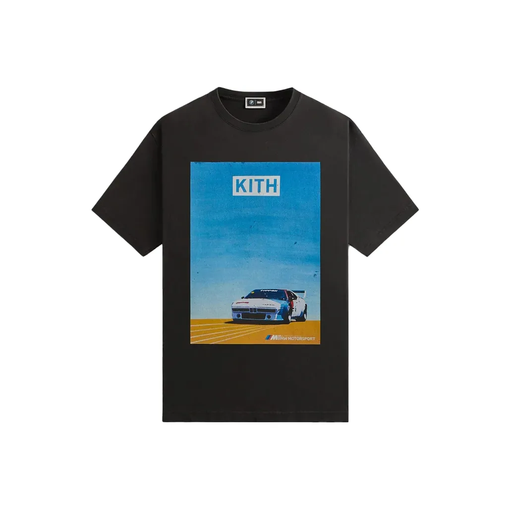 KITH x BMW FW24 T Рубашка Мужская Черная