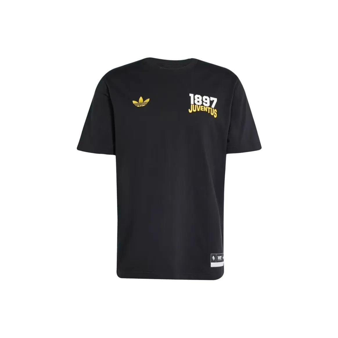 Adidas Originals x YOUWENTUSI LIANMINGKUAN VRCT FW24 T Рубашка Мужская Черная Активная Золотая