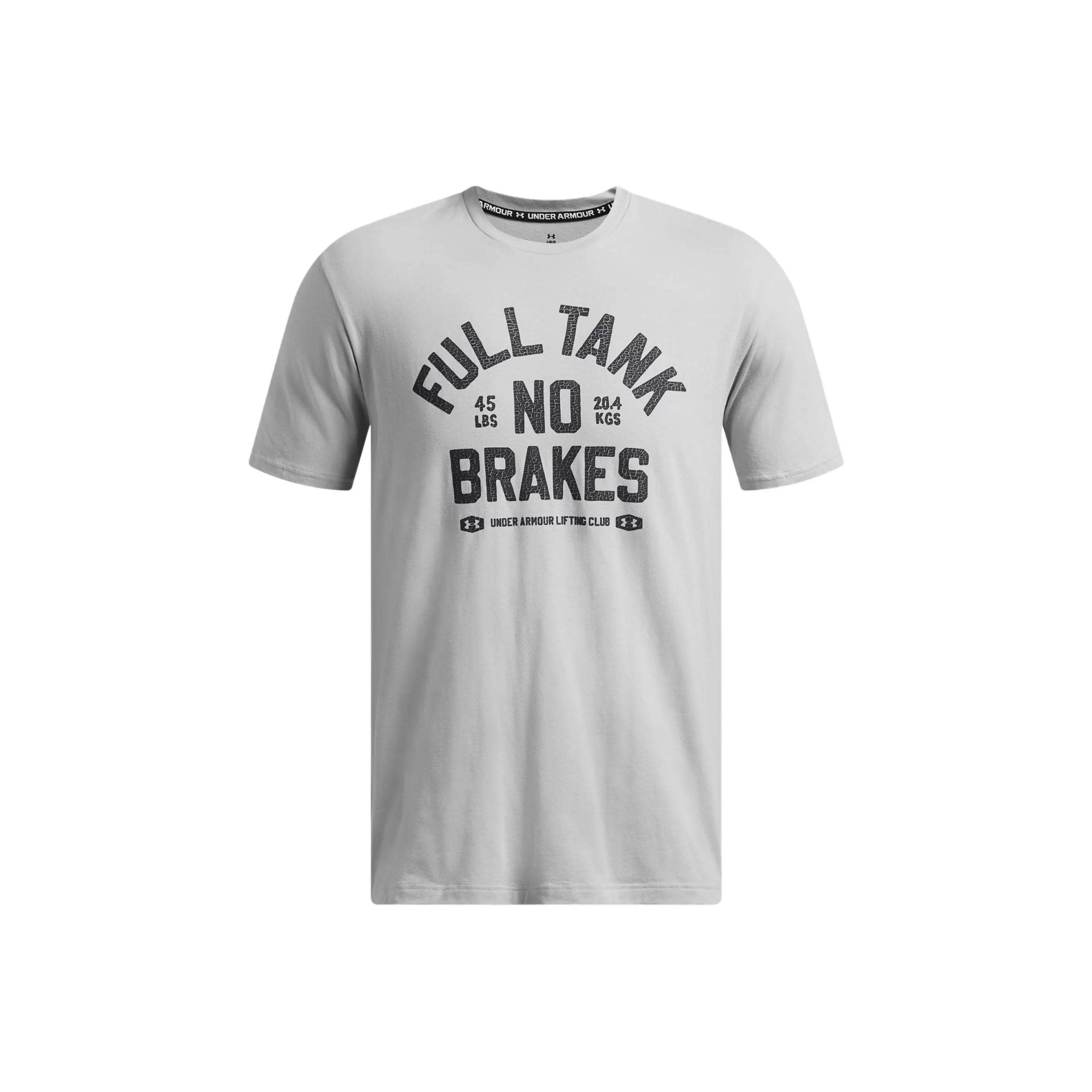 Under Armour FW24 T Shirt Men's Modern Gray Heather/Black
