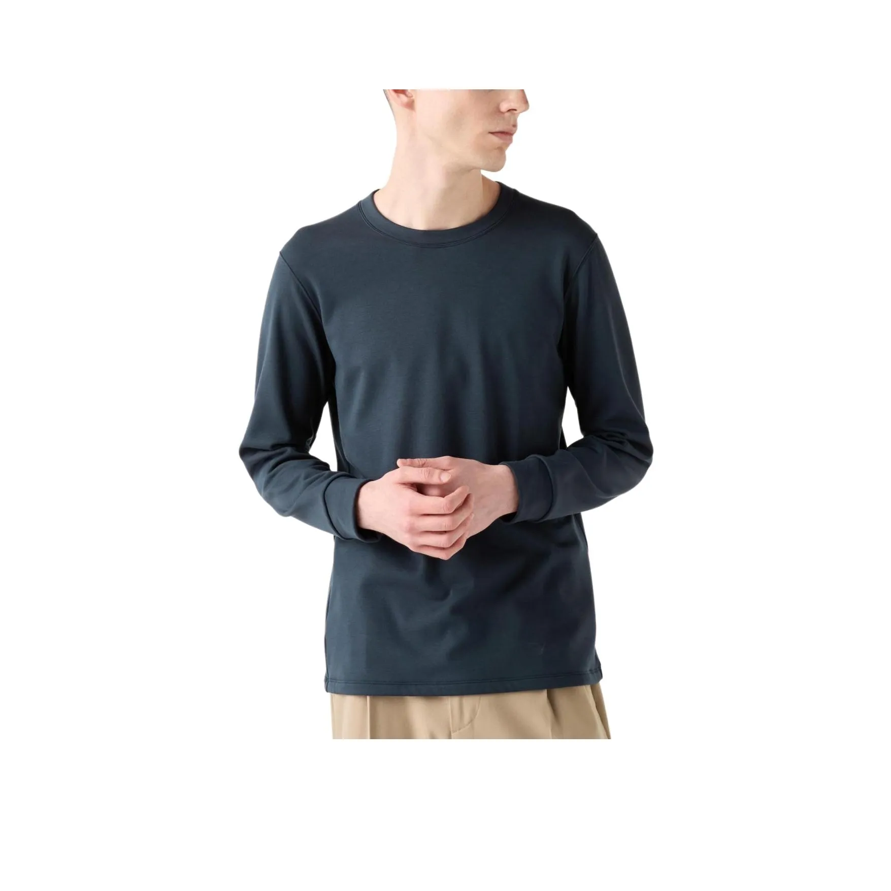 UNIQLO Темно-синие мужские футболки T