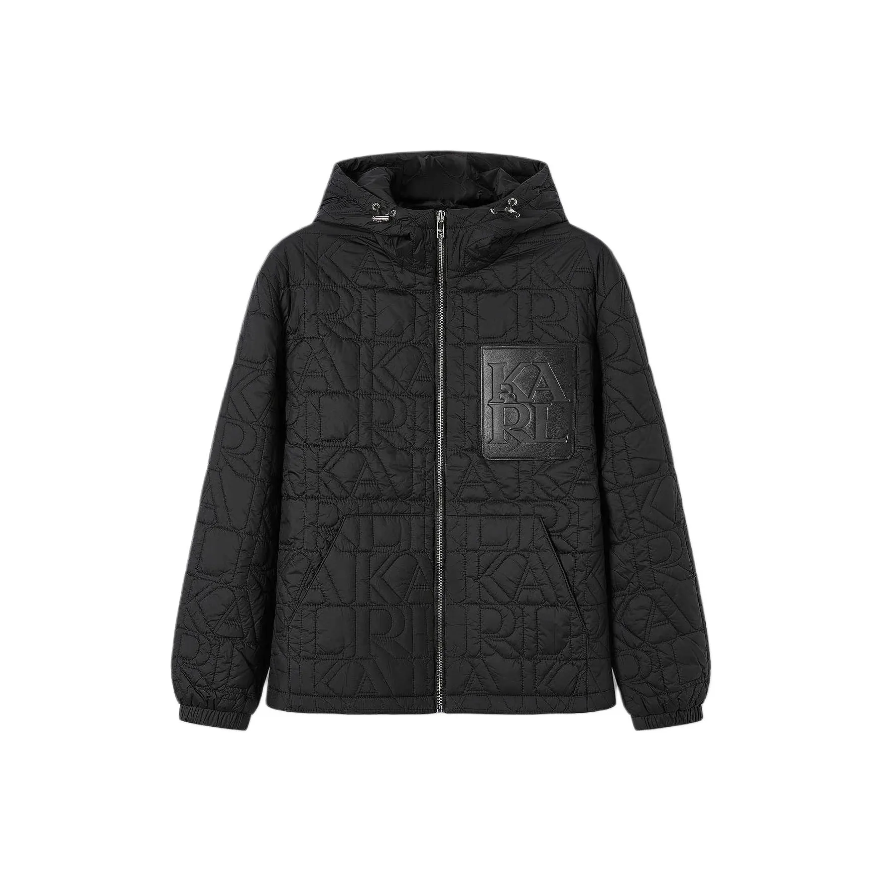 Пуховая куртка KARL LAGERFELD Мужская Черная