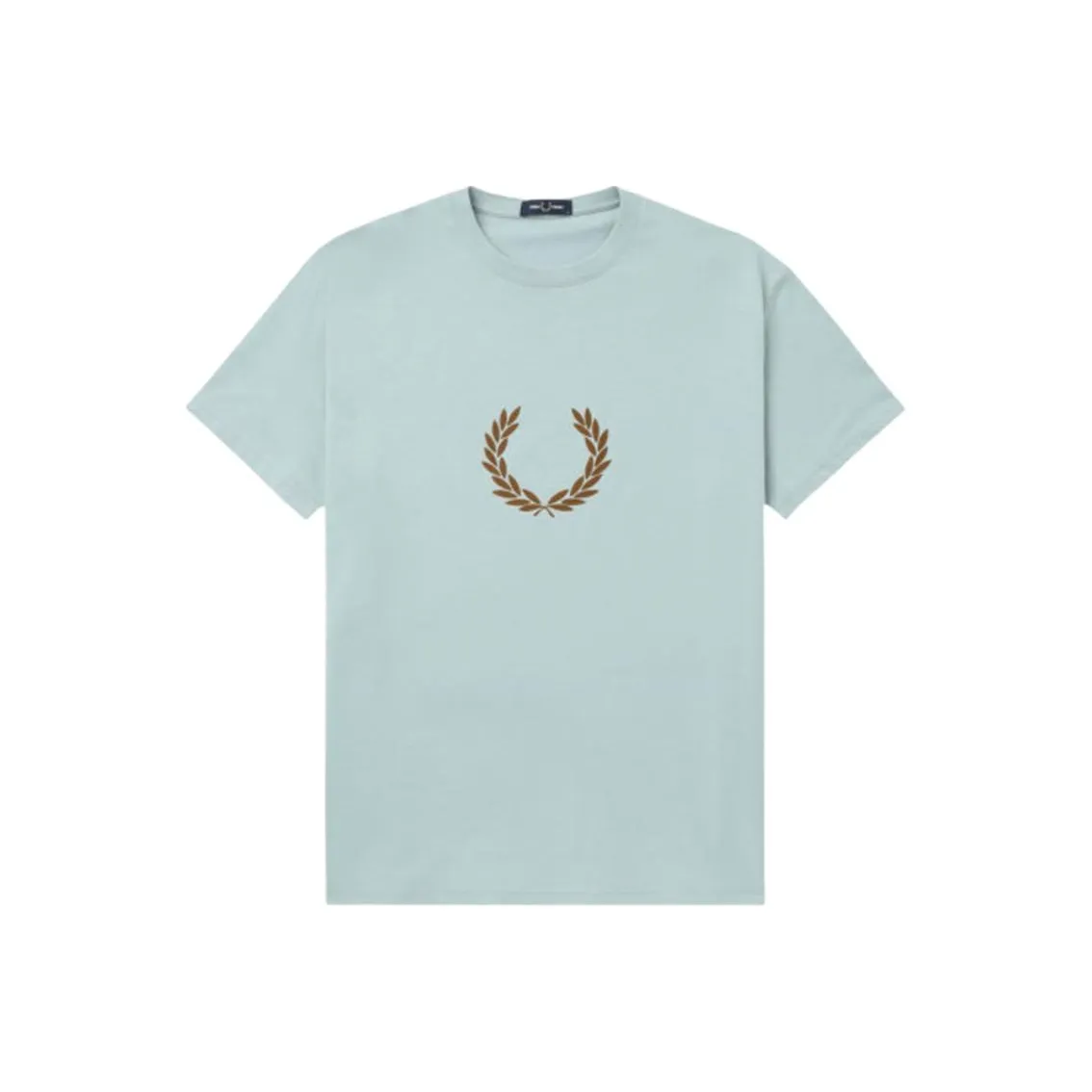 FRED PERRY SS24 T Рубашка Мужская Небесно-Синий