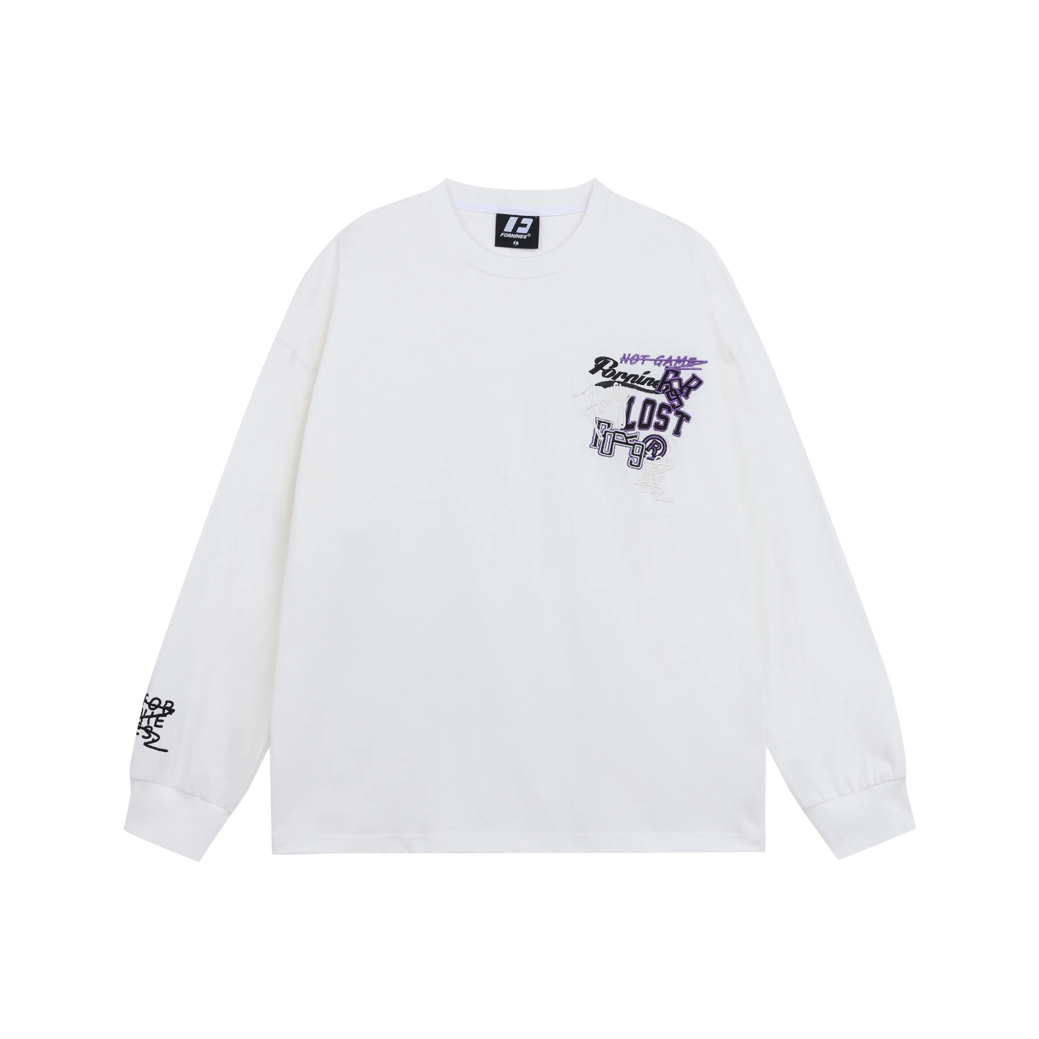 FORNINES Long Sleeved T Shirts Unisex
