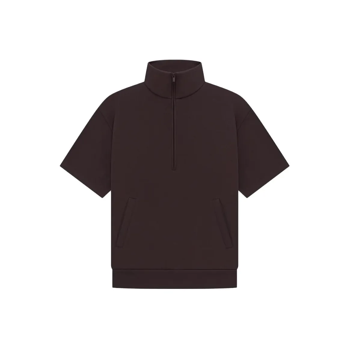 Fear Of God Essentials Halfzip 3/4 Sleeve Shirt