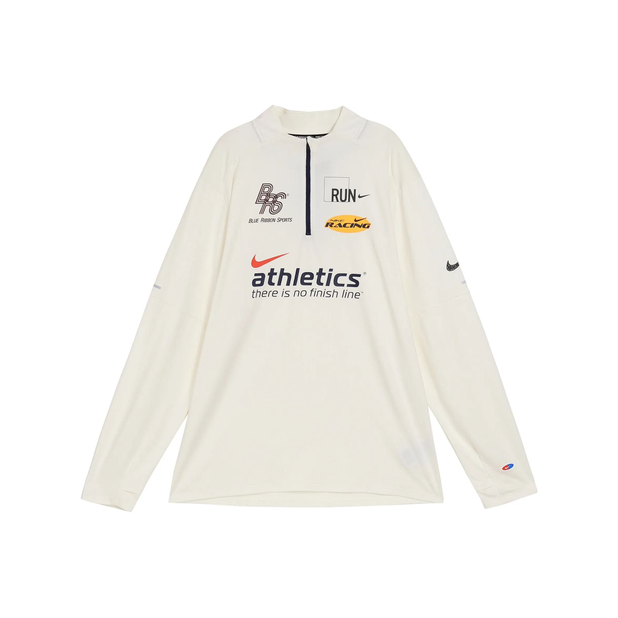 Nike Экрю Мужские T-рубашки