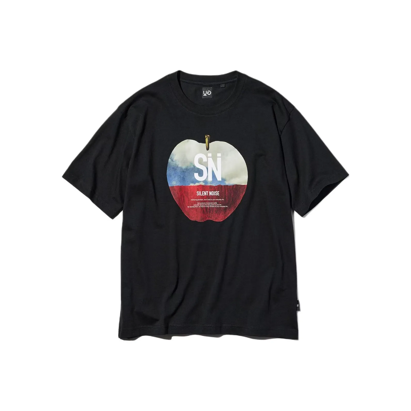 GU x LIANMINGKUAN T-Shirt Унисекс Черный