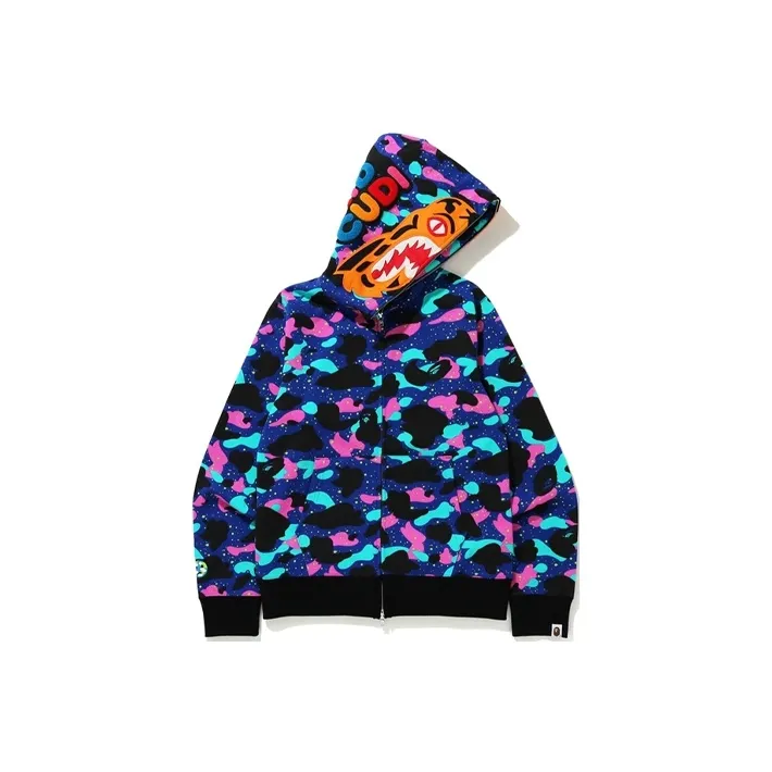 A BATHING APE X Kid Cudi Tiger Full Zip Hoodie