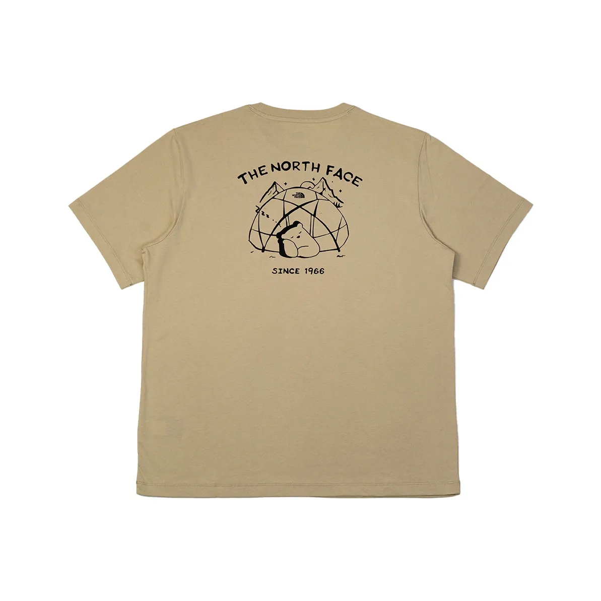 THE NORTH FACE T Shirt Unisex Gravel Sand