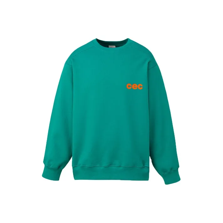 CHANCECHANCE Зеленый Унисекс Свитшоты