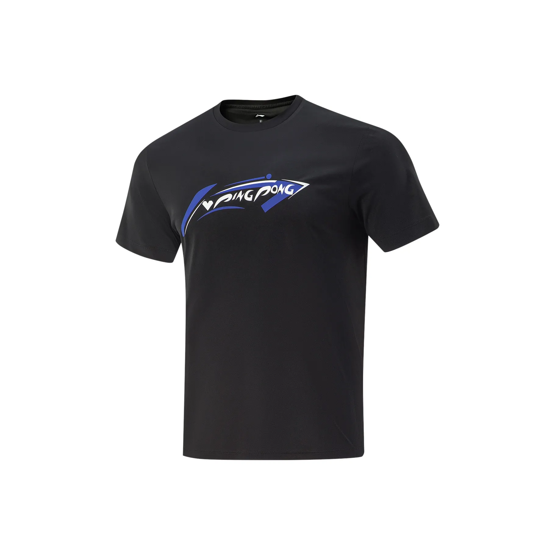 LINING Table Tennis Series Черная унисекс T-рубашка