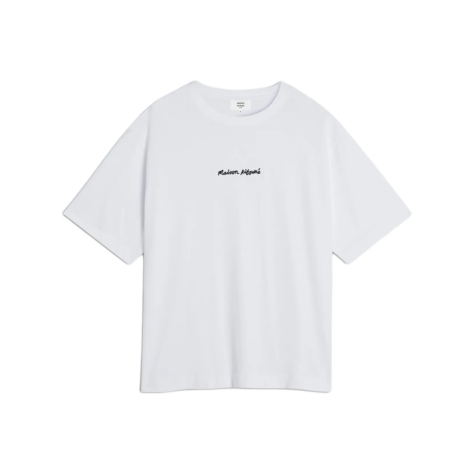 Maison Kitsune SS25 T-Shirt Мужской Белый