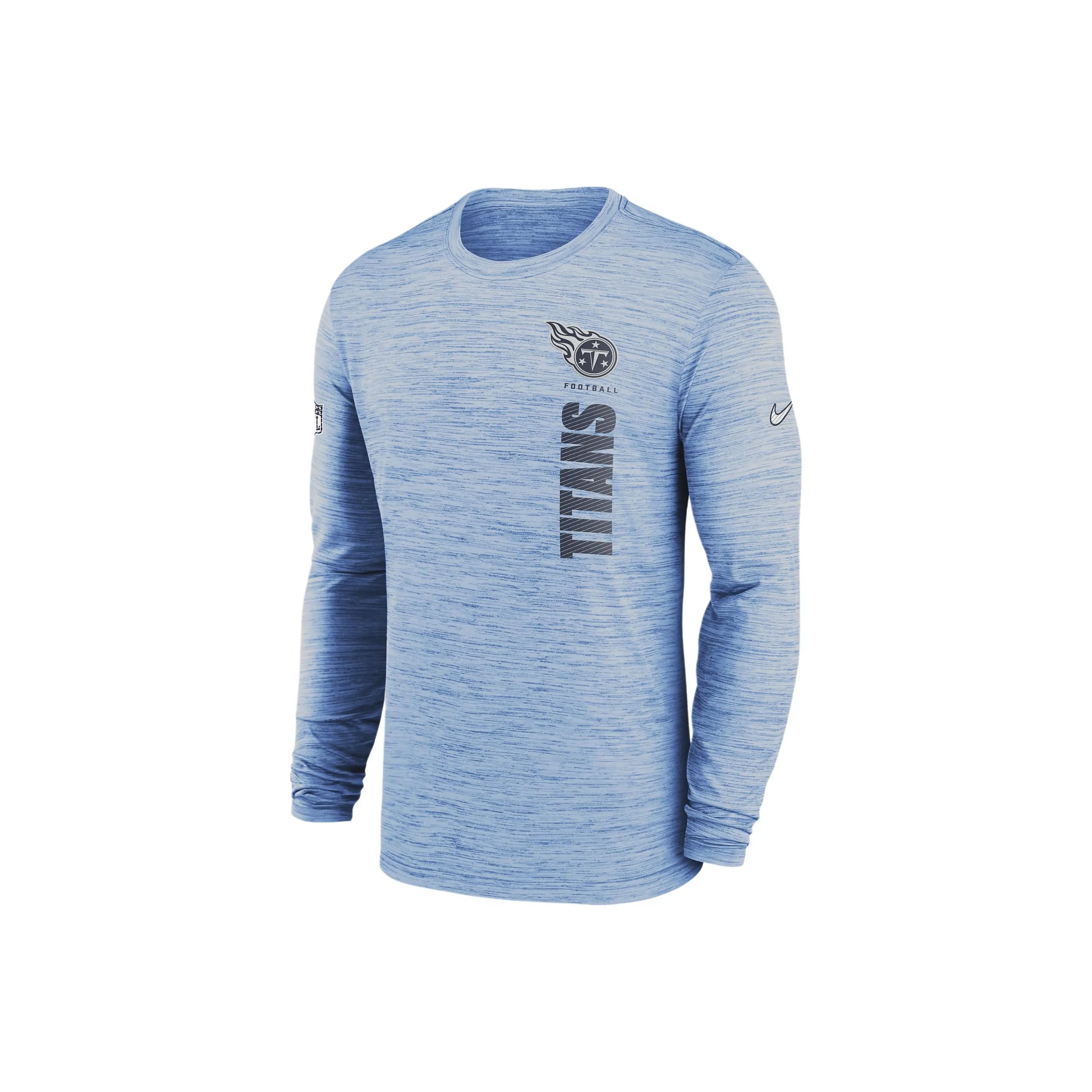 Nike Tennessee Titans Sideline Velocity Men's Nike Dri FIT Nfl Long Sleeve T Shirt