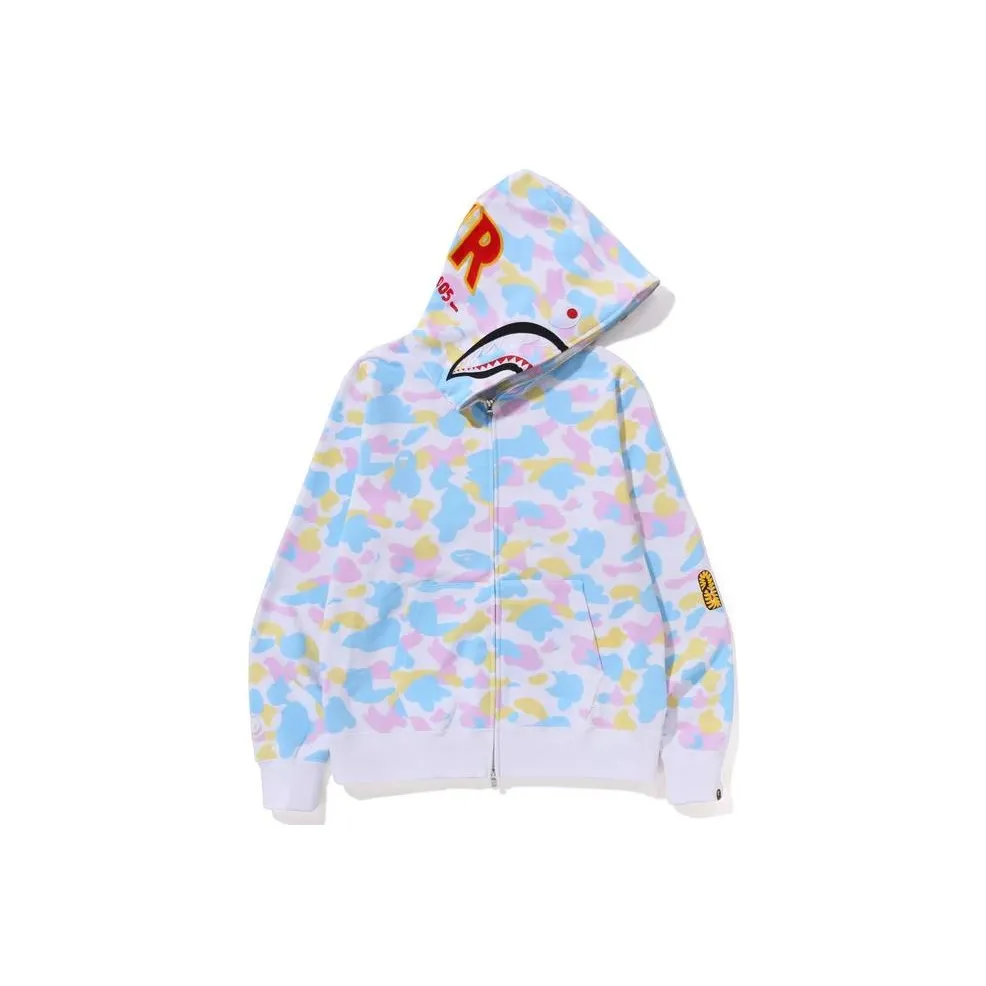 Weekday Tracy Robe t-shirt double épaisseur avec inscription Noir New Multi Camo 2nd Shark Full Zip Hoodie