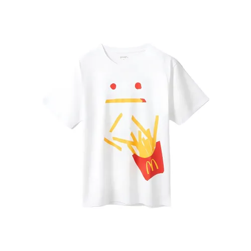 McDonald's Graniph Collaboration Белая Унисекс Футболка