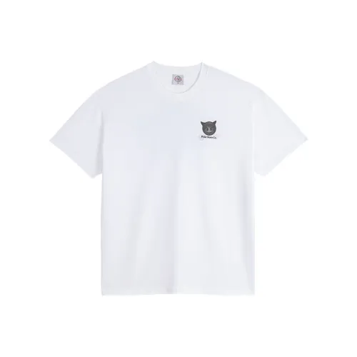 POLAR SKATE CO Белая унисекс футболка