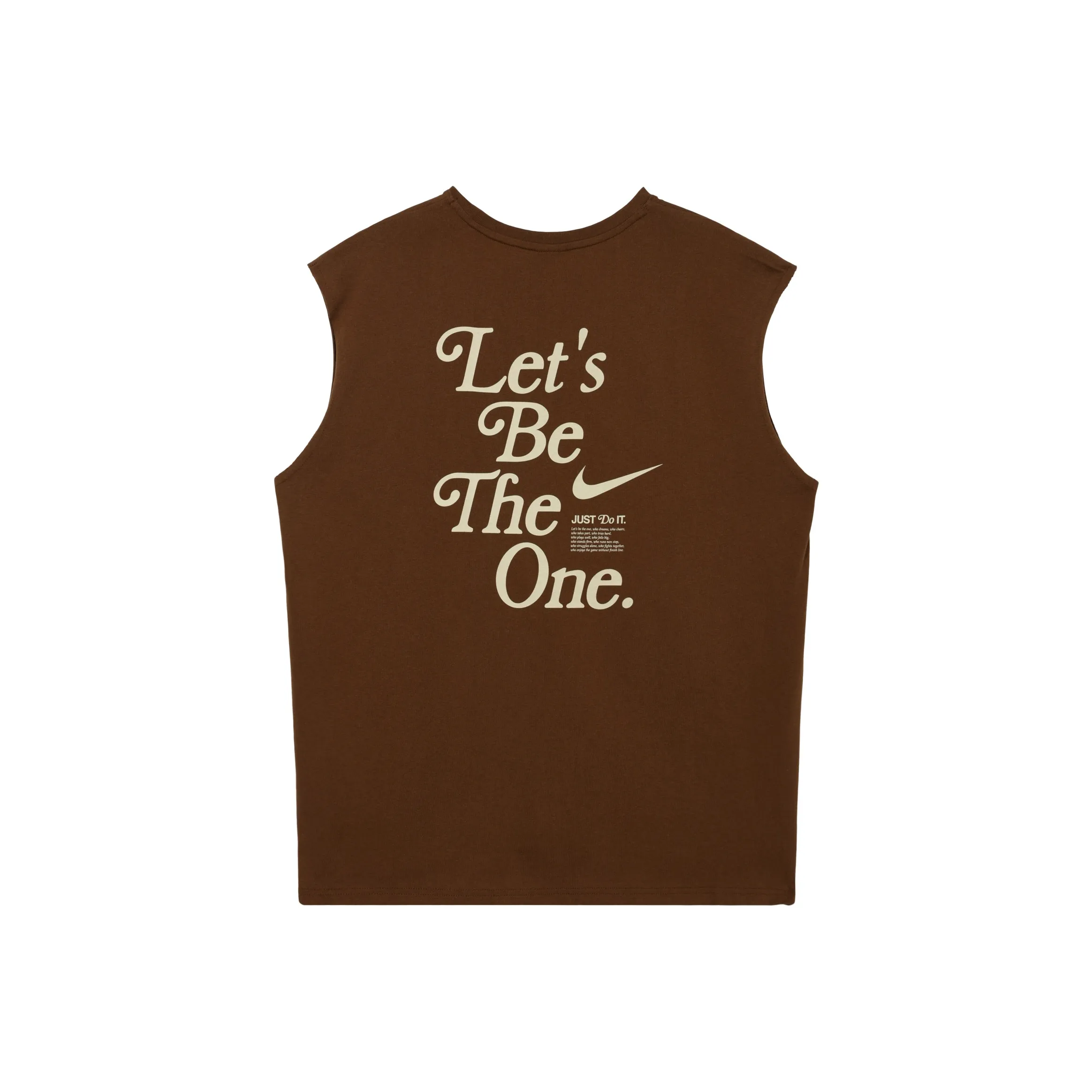 Nike Какао Мужские T-рубашки