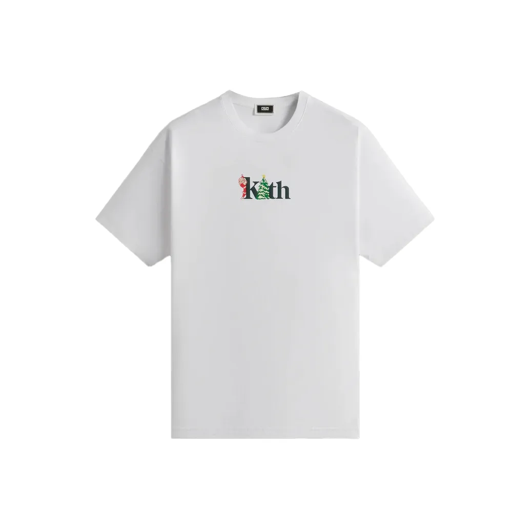 KITH Comic Santa Rodeo T Shirt Men's White