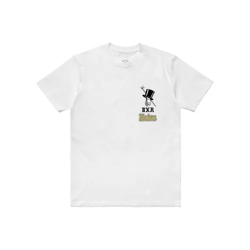 Union Born X Raised Collaboration Белая Мужская Рубашка