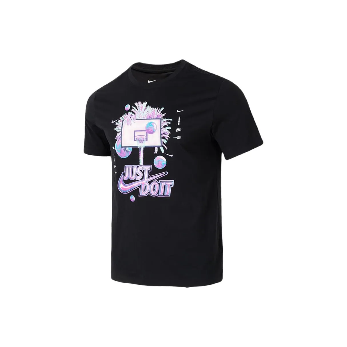 Nike Мужские черные футболки