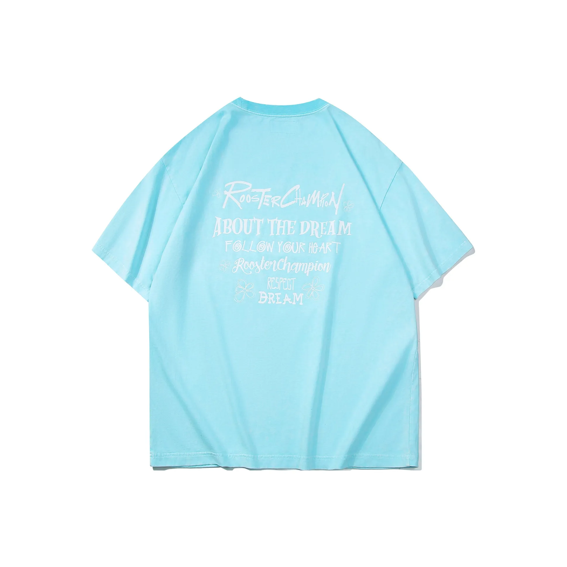 FFOMKE T-Shirts Unisex Ice Blue