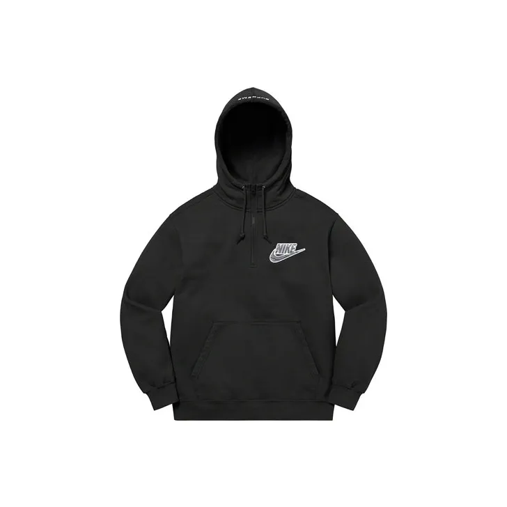 Supreme X Nike Half Zip Hooded Sweatshirt