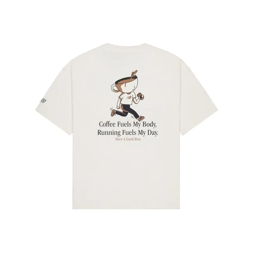 New Balance совместная SS24 T-Shirt Мужской Белый