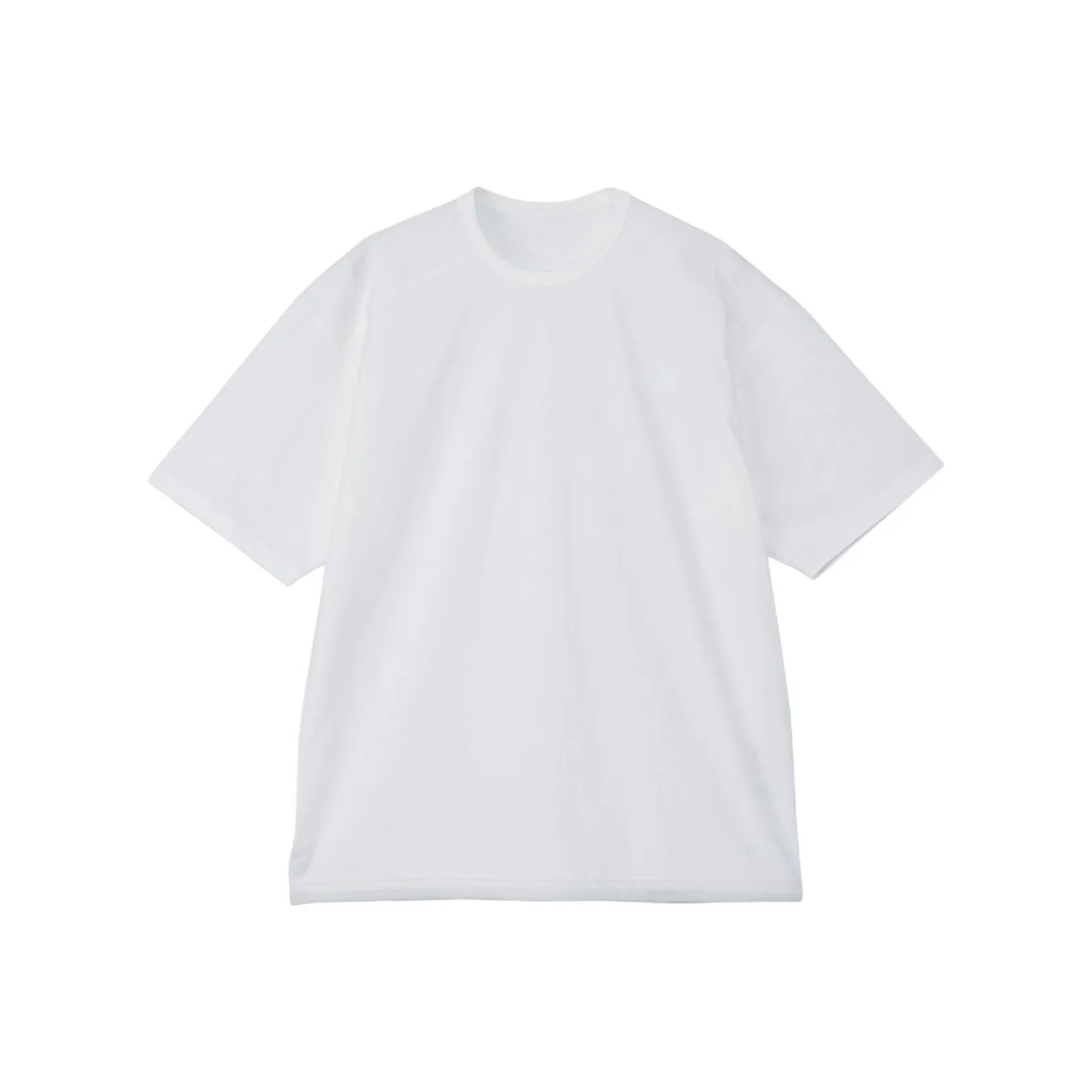 THE NORTH FACE Wonder Crew T Shirt Unisex Gray White