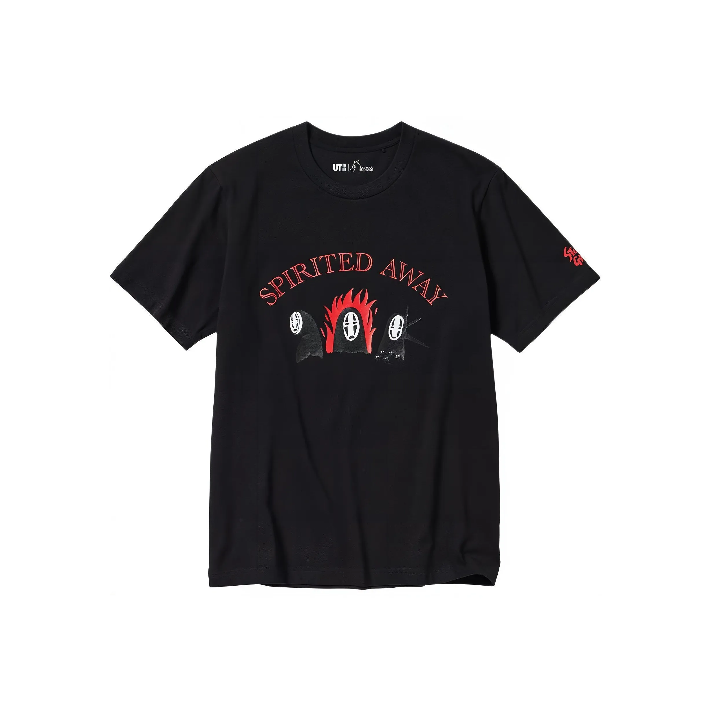 UNIQLO x Ghibli T Shirt Unisex Black