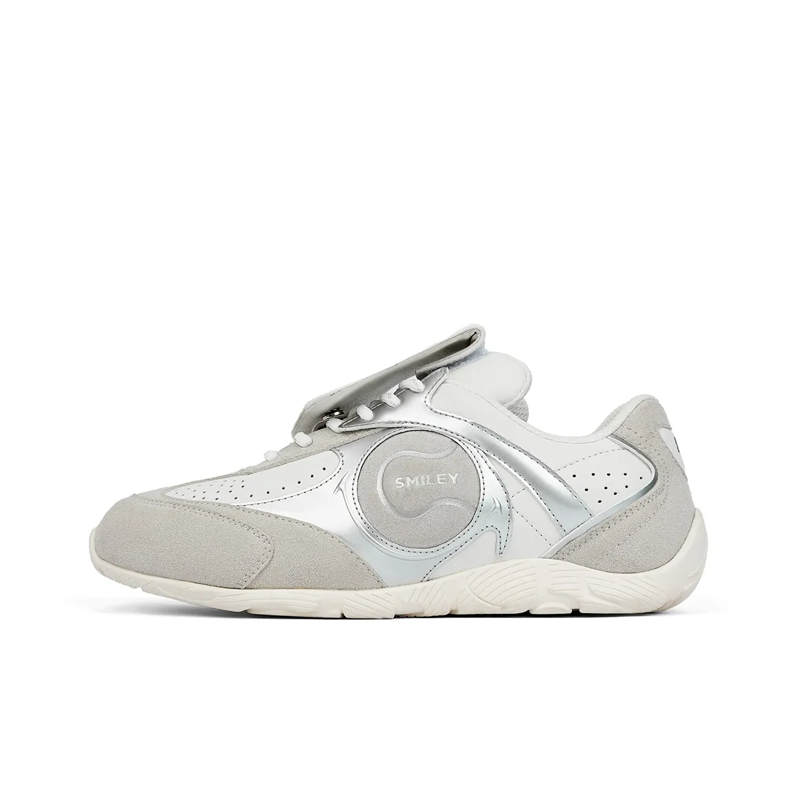 Smiley Tennis Series Низкий Топ Casual Женский Galaxy Gray