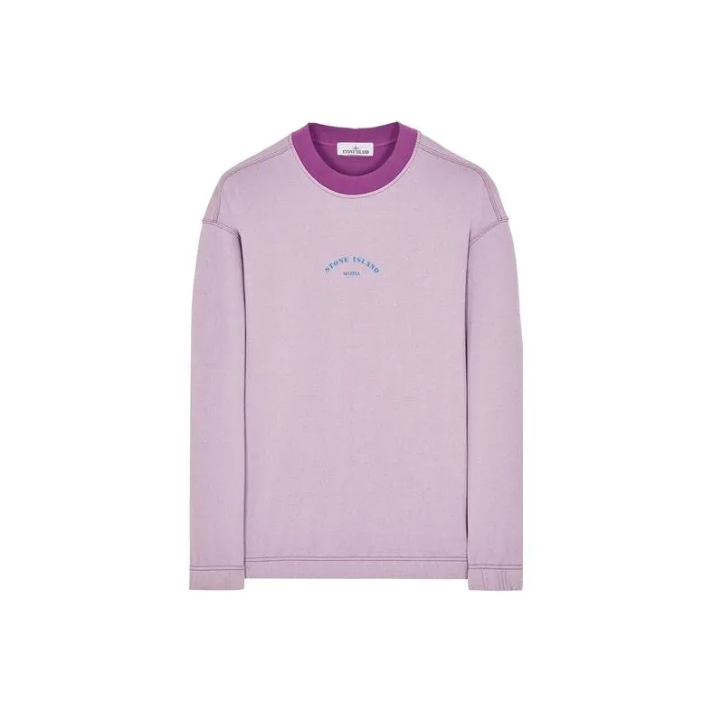 STONE ISLAND STONE ISLAND SS23 Marina Sweatshirts Men's Magenta