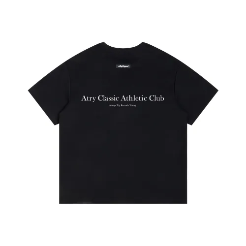 Atry Alphabet slogan series Унисекс Футболки
