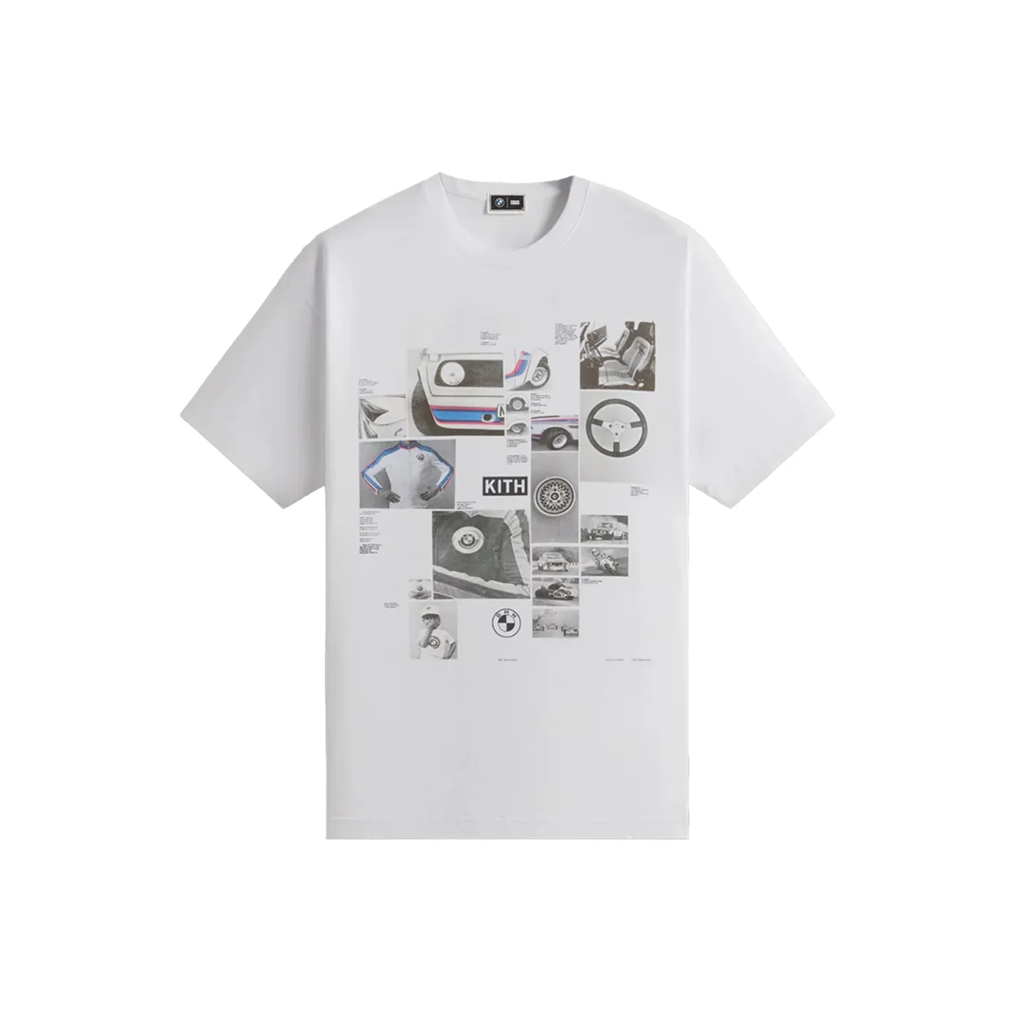 KITH x BMW FW24 T Рубашка Мужская Белая