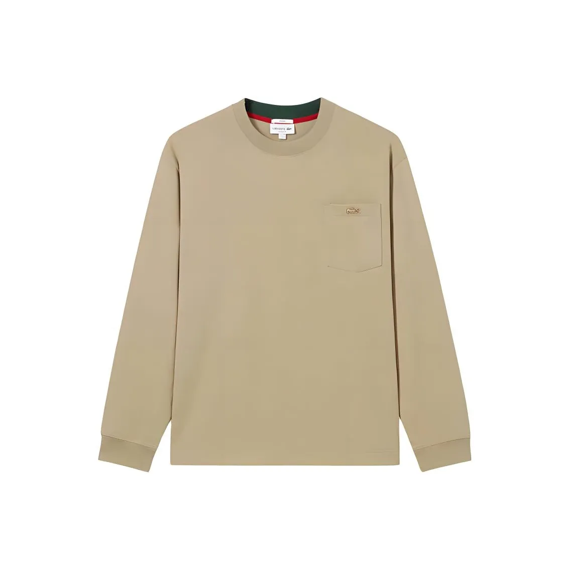 LACOSTE Sneaker bassa bianco verde erba