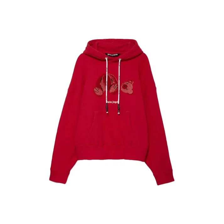 PALM ANGELS Красный Унисекс Свитшоты