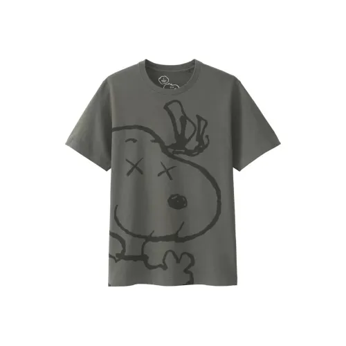 KAWS Серый Унисекс Футболка