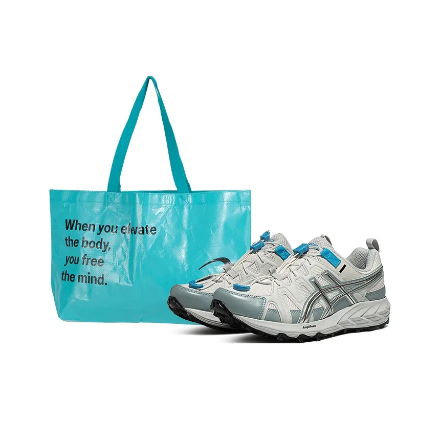 Asics GEL SONOMA FE Low Top Running Shoes Women's White Blue Gray