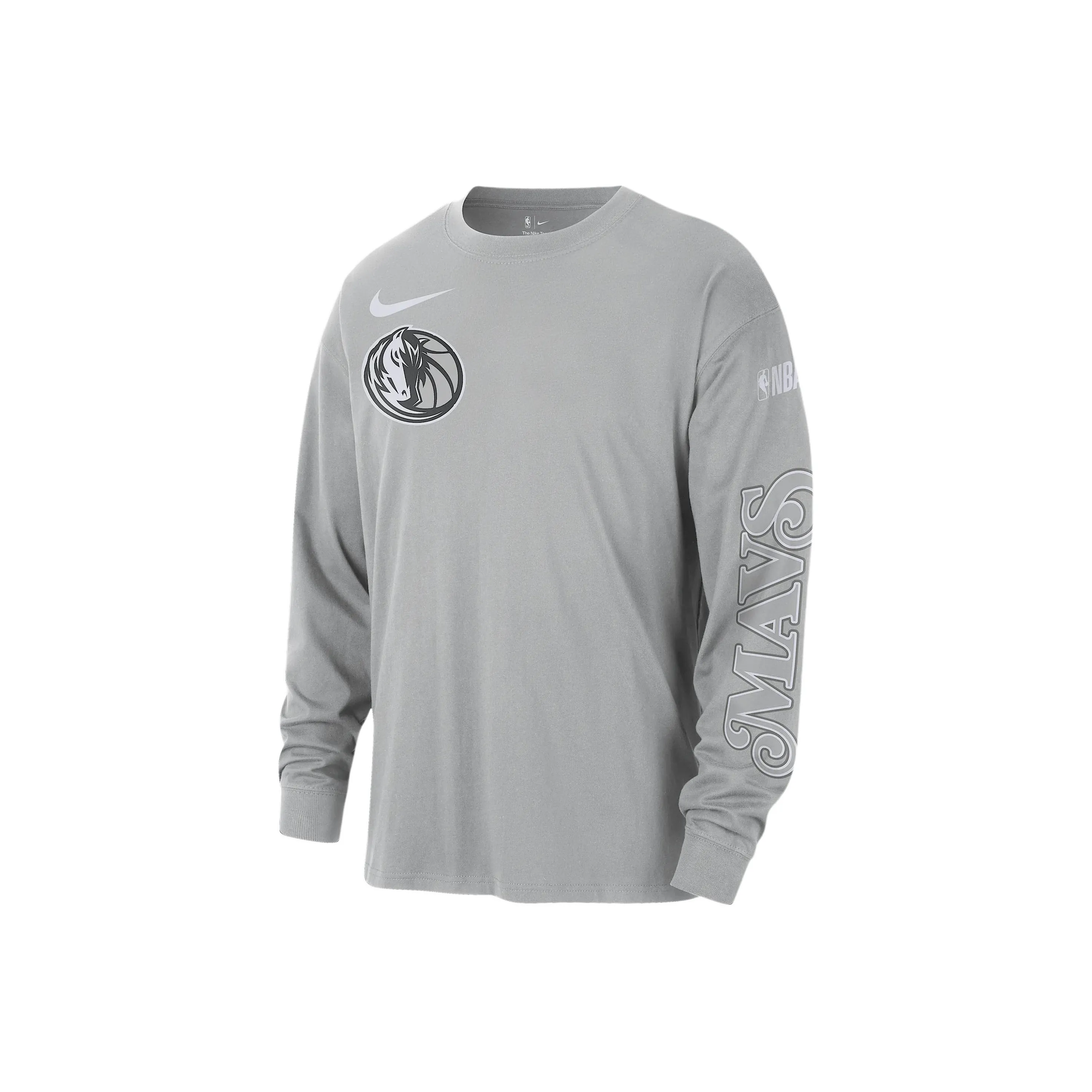 Nike Dallas Mavericks Courtside City Edition Men's Nike Nba Max90 Long Sleeve T Shirt