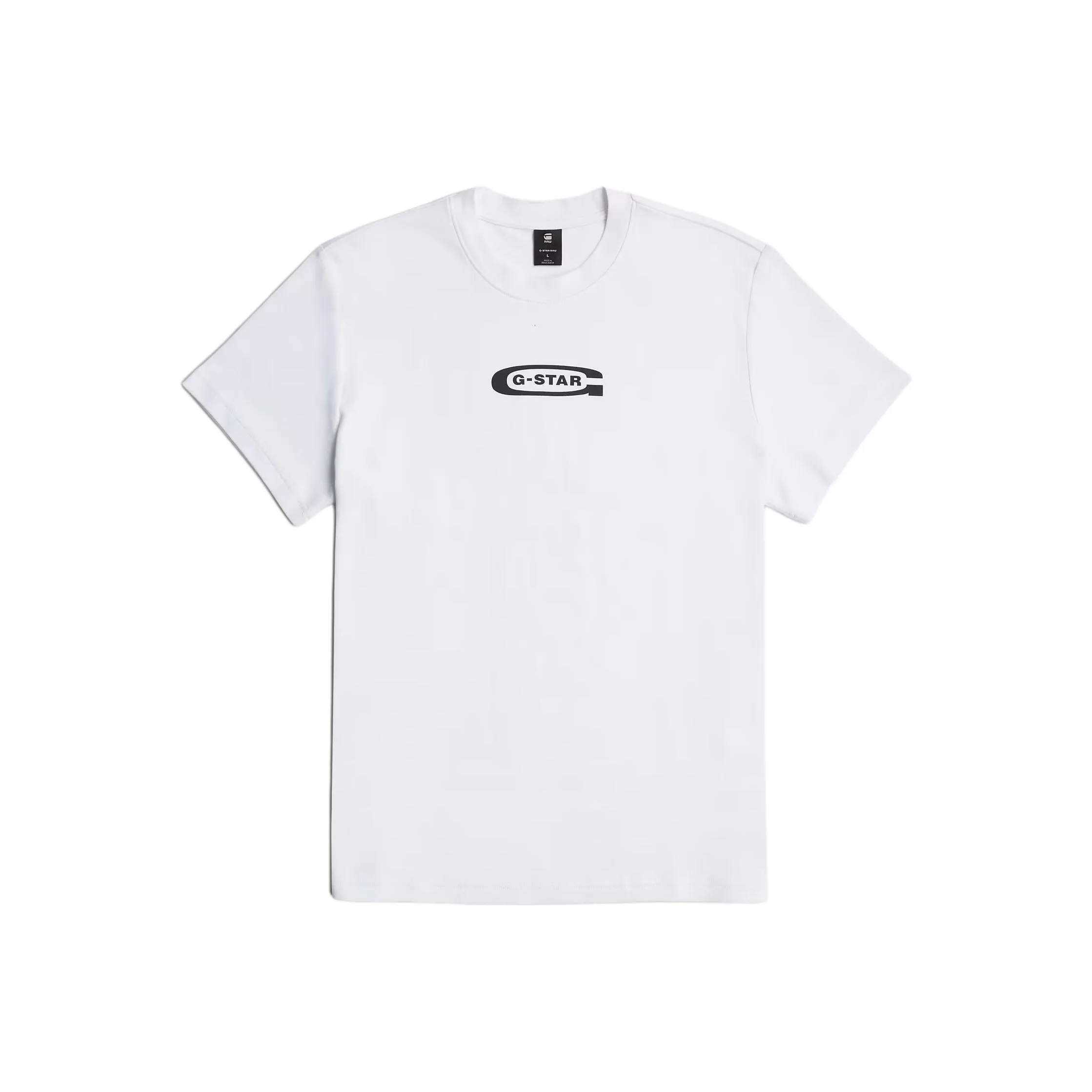 STAR Натуральная Белая Мужская T-Рубашка