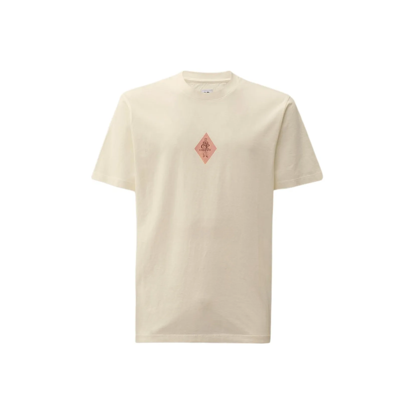 C.P.CO SS25 T Рубашка Мужская Марля Белая