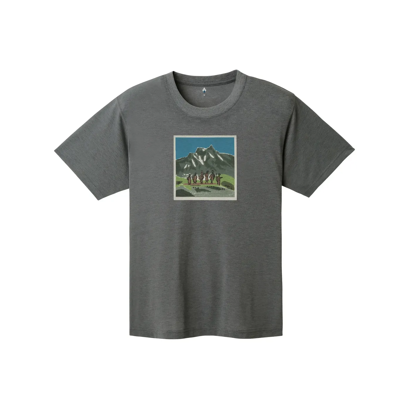 MONTBELL SS25 T Shirt Unisex Dark Gray