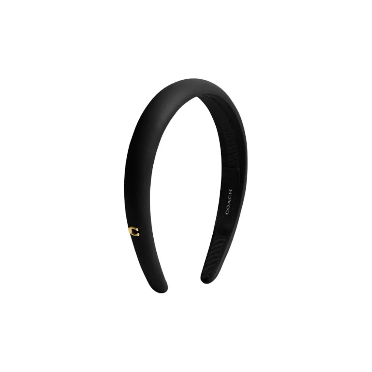 COACH Sheepskin Polyester Headbands Women's Multicolor