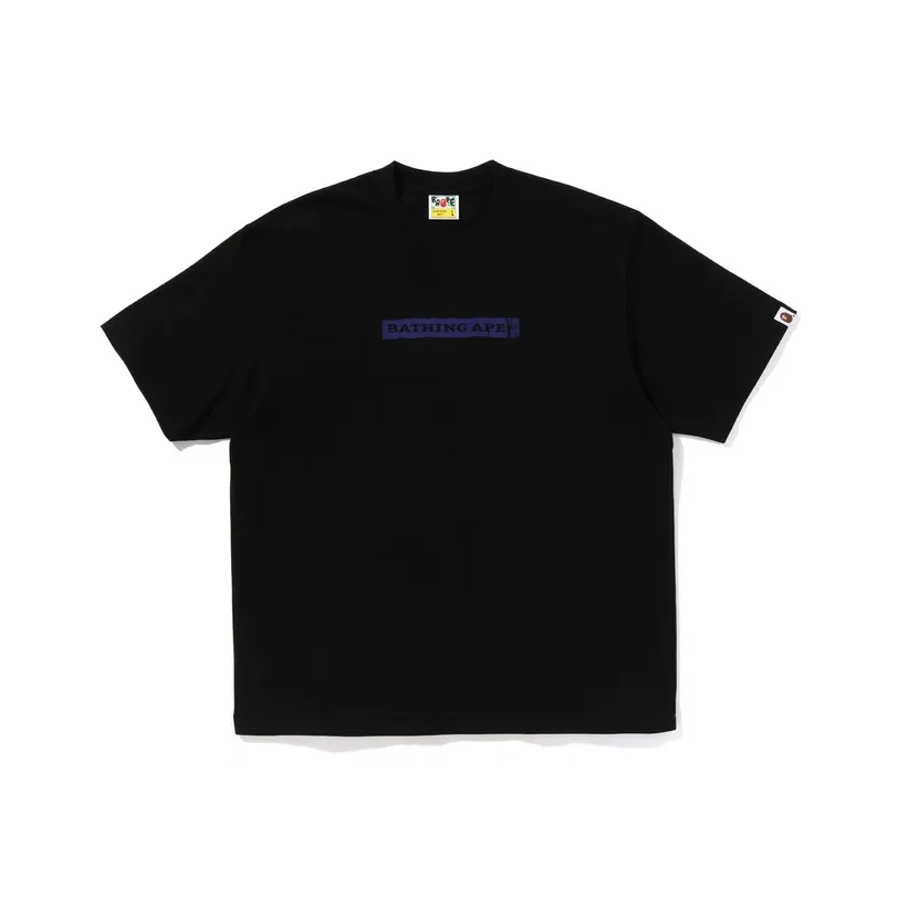 A BATHING APE Screen Print Stencil Logo Relaxed Fit Tee